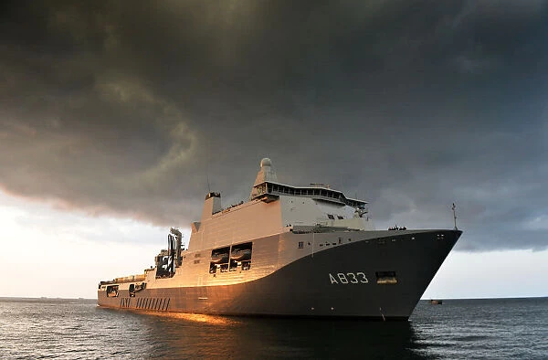 Joint Logistic Support Ship Karel Doorman of the Royal Netherlands Navy