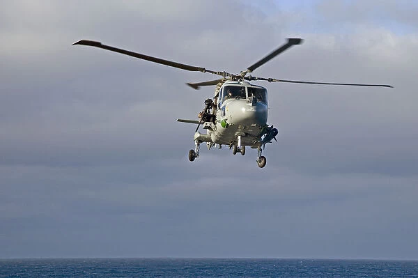 Lynx Helicopter of HMS Edinburgh