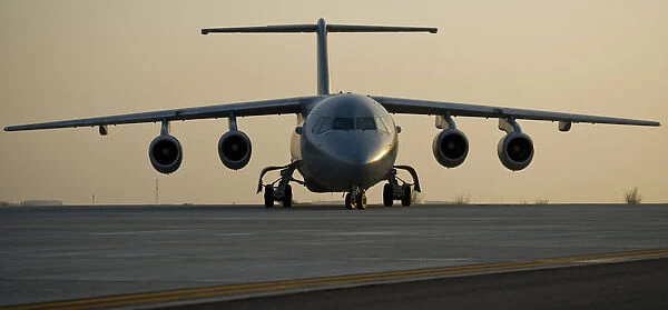RAF BAE146 QC in Afghanistan