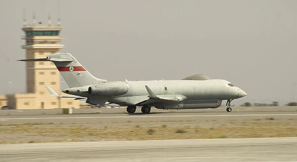 RAF Sentinel R1 Taking Off in the Middle East