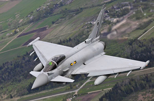 RAF Typhoon Over Lithuania