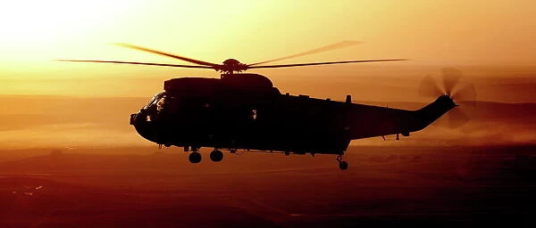 Royal Navy Sea King Mk 4 Helicopters from 845 & 846 Naval Air Squadrons in Afghanistan