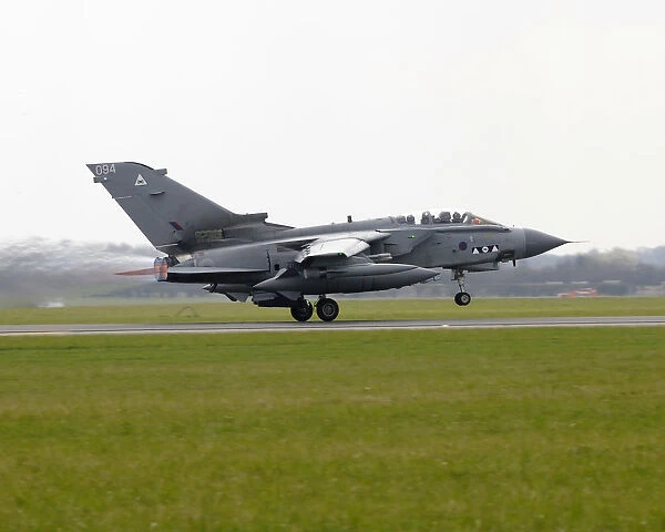 Tornado GR4 Takes Off from RAF Marham to Enforce No Fly Zone over Libya