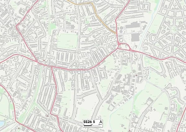 Bromley SE26 5 Map