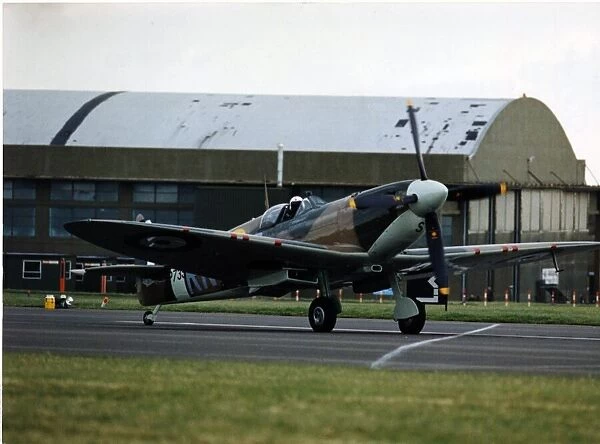 Aviation - Spitfire - The worlds oldest flying Spitfire took to the skies at St