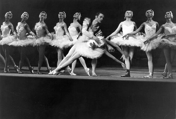The Bolshoi Ballet companys production of Swan Lake at the London Coliseum - Natalia