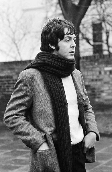 Paul McCartney seen here outside his home in St Johns Wood