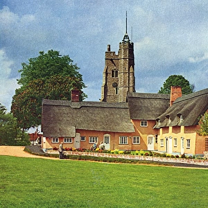Almshouses, Cavendish, Suffolk