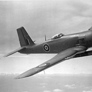 Blackburn B-46 Firebrand TF4 in flight