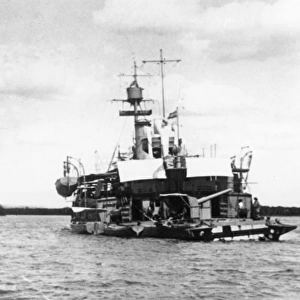 British monitor HMS Severn, WW1