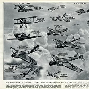 British RAF aeroplanes in 1939 by G. H. Davis