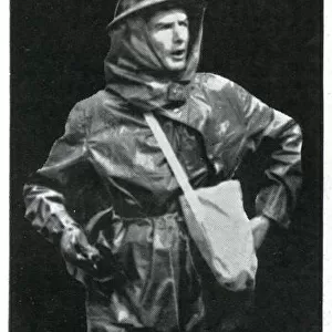 Decontaminator in full uniform, September 1939