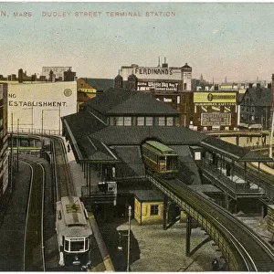 Dudley Street Terminal Station, Boston, Mass, USA