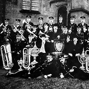 Goodshaw Band, Crawshawbooth, early 1900s