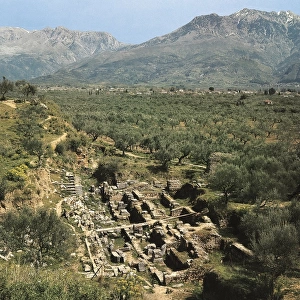 GREECE. PELOPONNESE. LACONIA. Sparta. Ruins of a