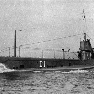 H. M. S. D1 submarine