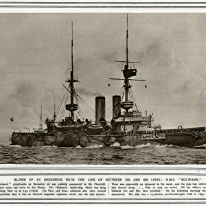 HMS Bulwark battleship