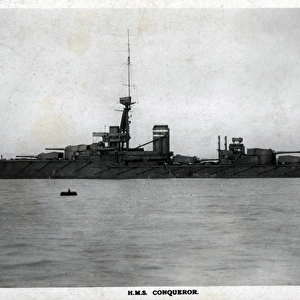 HMS Conqueror, British battleship