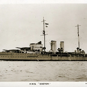 HMS Exeter, British heavy cruiser