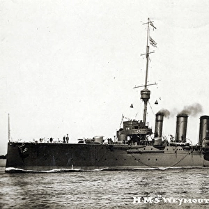 HMS Weymouth, British light cruiser