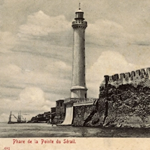 Istanbul, Turkey, Ahirkapi Balikcisi (Ahir Kapou) lighthouse