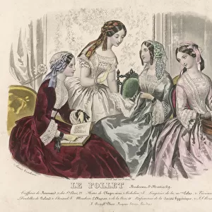 Ladies Soire Early 1850s