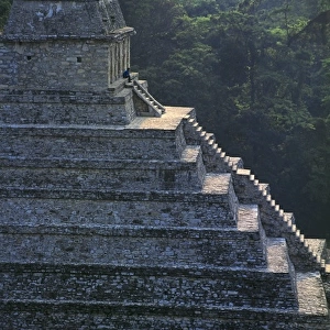 Mexico. Palenque. Temple of the Inscriptions