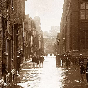 Norwich St. George Street Flood 27th August 1912