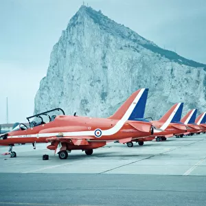 Red Arrows at Gibraltar