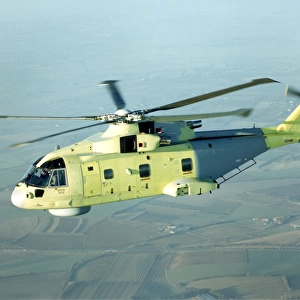 RN02, the first fully mission-equipped EH101 Merlin, ZH8?
