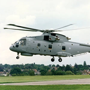 RN02, the first fully mission-equipped EH101 Merlin, ZH822