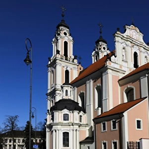Saint Catherines Church, 18th century. Vilnius