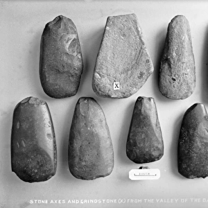 Stone Axes and Grindstone(X) from the Valley of the Bann