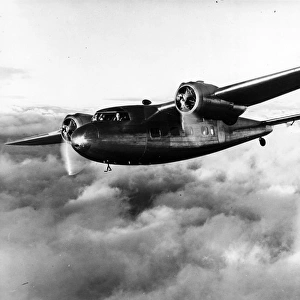The unmarked prototype de Havilland DH95 Flamingo G-AFEU