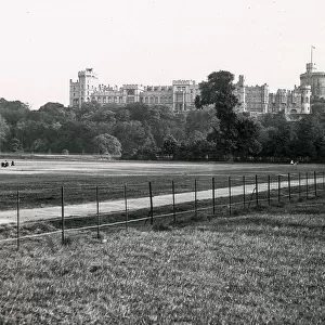 Windsor Castle, Berkshire - view from Home Park