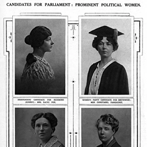 Women candidates for parliament, 1919