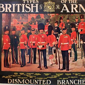 WW1 poster, Types of the British Army