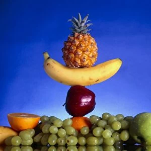 Selection of fruit, part of a healthy diet