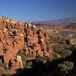 Fiery Furnace, Arches National Park, Moab, Utah, United States of America, North America