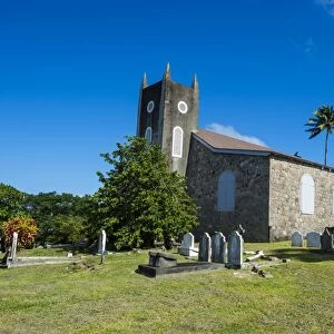 St. Peters Anglican church, Montserrat, British Overseas Territory, West Indies