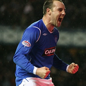Kris Boyd's Double Strike: Rangers Triumphant 3-1 Victory over Falkirk in the Clydesdale Bank Premier League at Ibrox