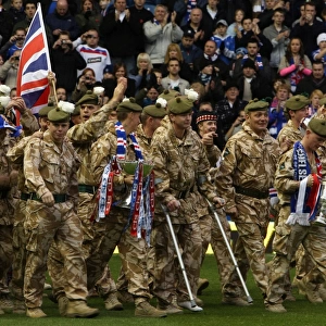 Rangers Football Club: Unforgettable 5-0 Ibrox Victory with Scottish Regiments