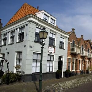 Europe, The Netherlands (aka Holland), Hoorn. Historic Hoorn harbor area