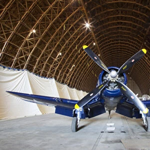 OR, Tillamook, Tillamook Air Museum, Chance Vought F4U Corsair fighter