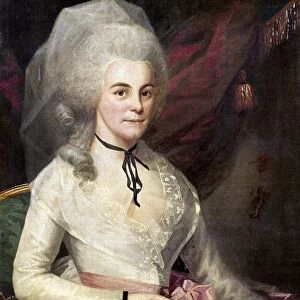 ELIZABETH S. HAMILTON (1757-1854). Elizabeth Schuyler Hamilton, wife of Alexander Hamilton