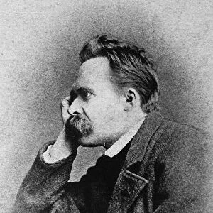 FRIEDRICH NIETZSCHE (1844-1900). German philosopher and poet