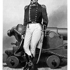 WILLIAM BAINBRIDGE (1774-1833). American naval officer. Steel engraving, American, 1858, after a painting by Alonzo Chappel
