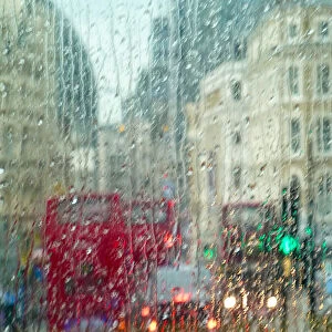 Piccadilly London in the Rain