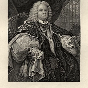 Portrait of Bishop Benjamin Hoadly by William Hogarth
