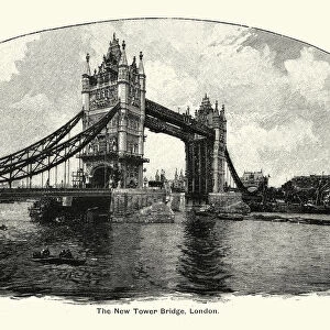 Tower Bridge, London, 1894